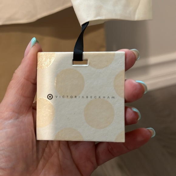 Victoria Beckham for target S long sleeve white shirt nwt with beautiful details - Picture 8 of 8